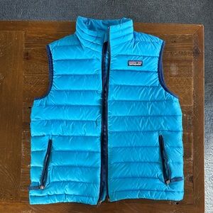 Patagonia Turquoise Quilted Vest